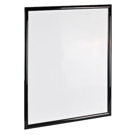 Azar Displays Wall Mount Plastic Snap Poster Frame 22'' x 28'' Portrait/Landscape Sign Holder Frame 300342-BLK
